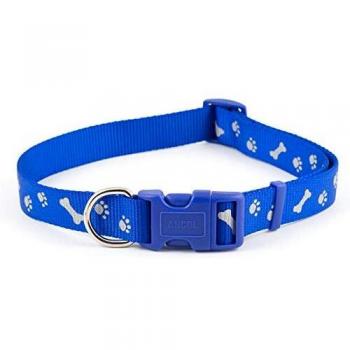 Ancol Paw 'N' Bone Reflective Nylon Dog Collar 28