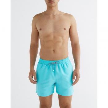 Solid Curacao Blue Swim Trunks, 2XL, Men – Façonnable Brand