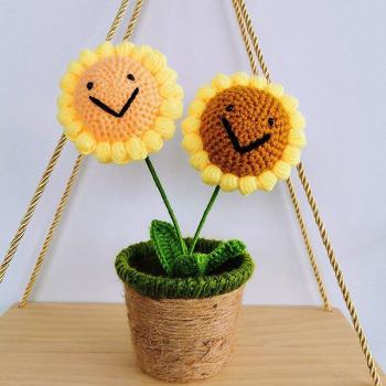 Wool Bonsai Artificial Flower Home Décor