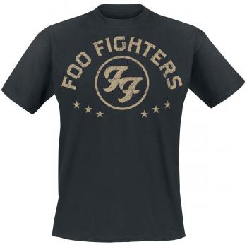 Camiseta Foo Fighters Arco Estrella Hombre Negro Talla L