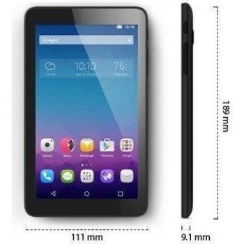 Minitableta Alcatel One Touch PIXI 3, 7, WIFI, 4GB, Android, Negro