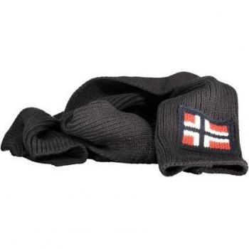 Stylová černá šála Norway 1963 pro pány