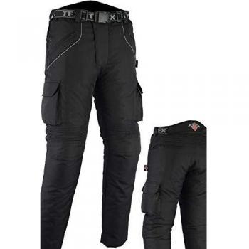 Texspeed Ultra‑Black Waterproof Rider’s Armour Trousers – 40W/36L