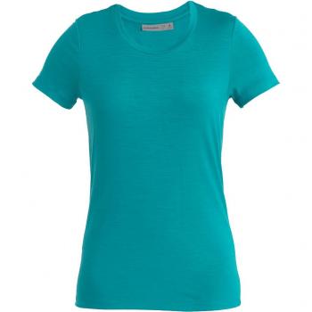 Icebreaker Maglietta Tech Lite II Verde per Donna