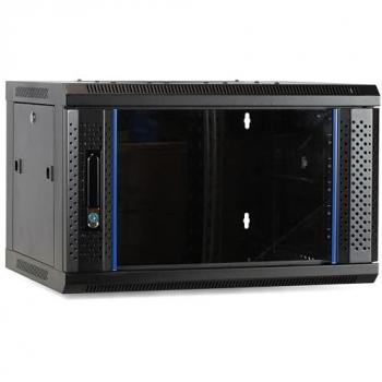 DSIT Wandschrank 6‑HE Glasfront – 600 × 600 × 368 mm