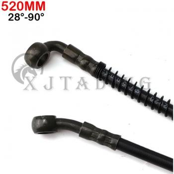 Braided Steel Hydraulic Brake Line for PIT PRO Quad Dirt Bike ATV Dune Buggy Go Kart (52/55/65/120cm)
