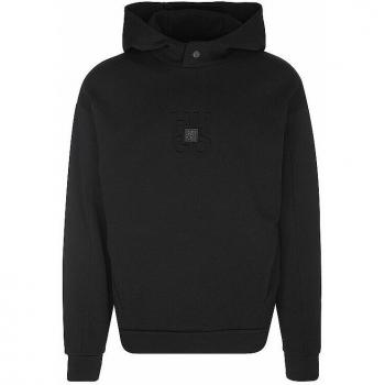 HUGO Kapuzensweater mit Label-Badge Debostaco, Schwarz, XXL