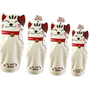 Charming Cat Golf Club Head Cover Collection