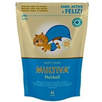 VetNova Multiva 45 Masticables Anti Bolas de Pelo