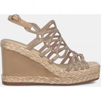 Sandali ALMA EN PENA beige con puntera quadrata