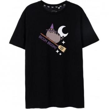 T-shirt Donna Pusheen Broom Broom per Halloween