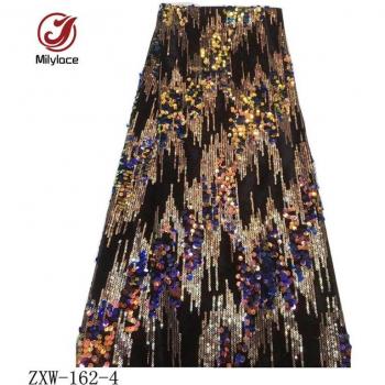 Milylace Soft Velvet Fabric with Sequins