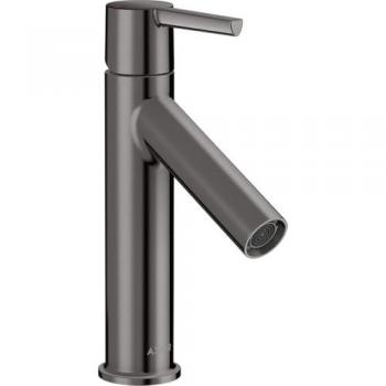 Hansgrohe Waschtischmischer Axor Starck 100 mit Hebelgriff in glänzendem Schwarz‑Chrom