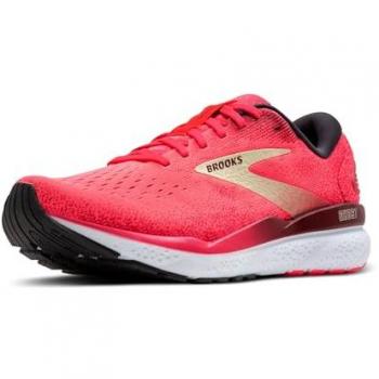 Brooks Ghost 16 – Femmes, Tige Rose et Respirante