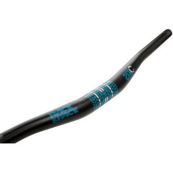 Racer SixC Riser Bar in Black & Turquoise