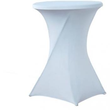 Housse polyester pour table mange debout Ø80cm