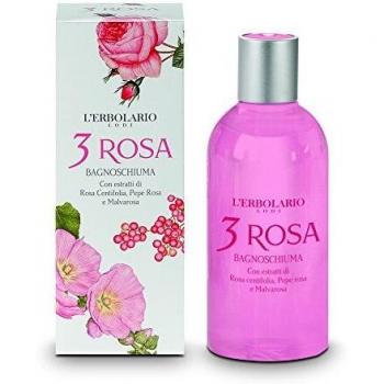 L'Erbolario 3 Rosa Gel de Baño 250 ml