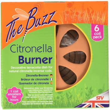 Citronella Coil Burner with 6 Hours Burn Time