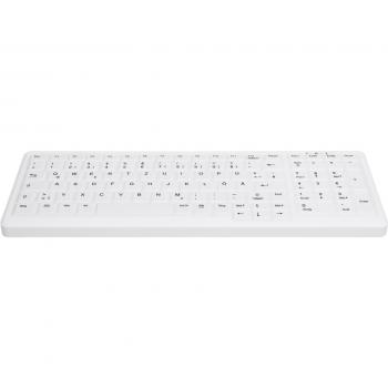 Cherry AKC7000 Teclado USB QWERTY con Retroiluminación Blanca