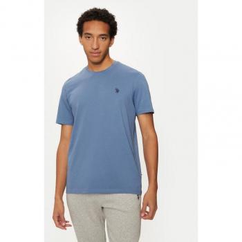 U.S. Polo Assn. Blue Double Horsemen Shirt
