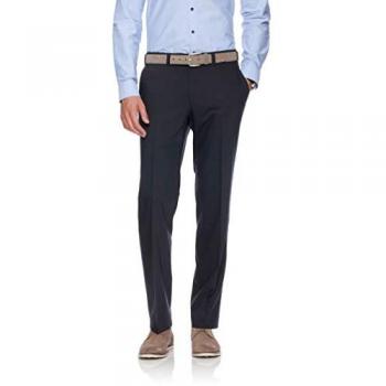 Eurex Pantalon bleu en laine Jan 317 30U