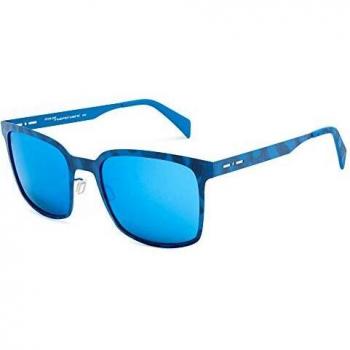 Italia Independent II 0500‑023‑000 Blue Metal Sunglasses for Men – Size 55