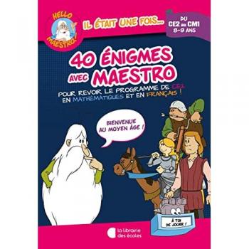 Hello Maestro ! 40 énigmes avec Maestro CE2-CM1 (Broché)