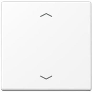JUNG Jalousie‑Tastatur „Snow White“ – matte Oberfläche, A1700BFPWWM