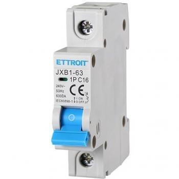 Interrupteur Magnéto-Thermique 16A 220V 1P DIN