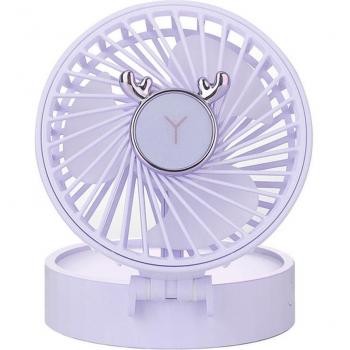 Hanging Neck Fan with Dual-Level Lighting