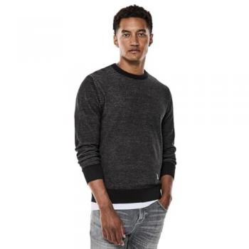 STREET ONE MEN Langarm Pullover Melange
