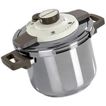 Olla a Presión 6 L – Dual System – Made in Italy – 18/10 Inox