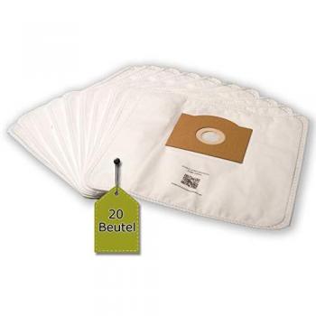EVendix 20 Staubsaugerbeutel + 2 Mikro-Filter für Rowenta
