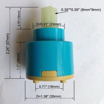 Kba500 Tap Cartridge for 35mm/40mm Faucets
