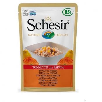 Schesir Cat Tonno con Papaya in Busta da 85g