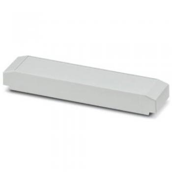 Couvercle de boîtier 12x25x122 mm gris clair