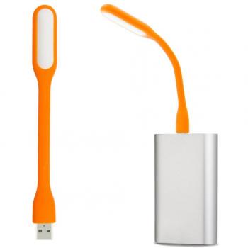 Lámpara USB Flexible Mini Original Xiaomi MUE4001CN, Naranja