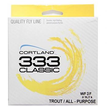 Cortland Hilo de Pesca 333 Trucha WF 27 M