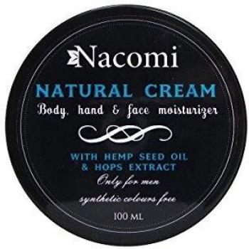 Nacomi Maschile Idratante al Cavolo e Olio di Canapa 100 ml