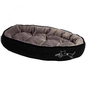 Schwarzes Katzenbett „Snug Podz“ – Rogz CPS‑05 S