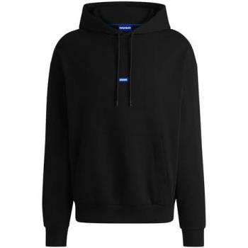Hugo Nalonso 01 Felpa con Cappuccio Blu Nero L