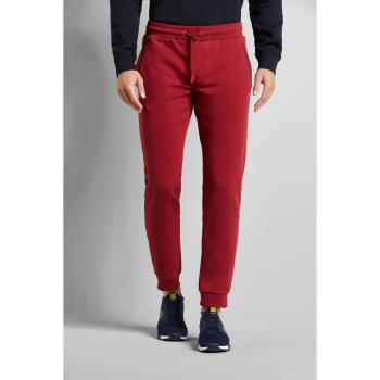 BUGATTI Sporthose rot für Herren mit langer Beinlänge