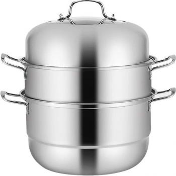 Three-Layer Stainless Steel Stockpot