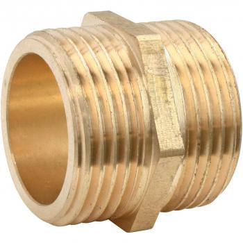 Somatherm Mamelon Laiton Brut à Visser – Double Mâle 20/27, Sachet 2