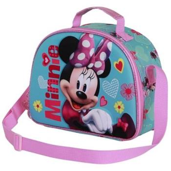 Disney 3D Lunchtas, Mini Mouse, Roze – Eén Maat