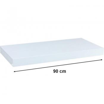 Structure d'étagère murale STILISTA VOLATO blanc lustré 90 cm