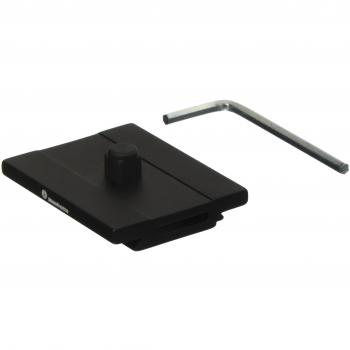 Manfrotto MSQ6PL Arca Swiss kompatible Schnellwechselplatte, schwarz
