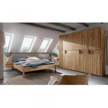 Schlafzimmermöbel Set 2-teilig AVELLINO-137 mit Bett und Nachttischen