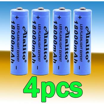 Alalito 3.7V 18650 18000mAh Rechargeable Battery for Headlamps