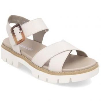 Remonte D7950-60 Beige Hook & Loop Sandals for Women